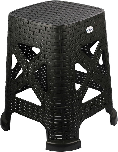 ESQUBE Plastic High Stool Square for Indoors and Outdoors 46cm*30cm Assorted Color - Al Kabayel Discount CentreESQUBE Plastic High Stool Square for Indoors and Outdoors 46cm*30cm Assorted ColorChairsESQUBEAl Kabayel Discount Centre