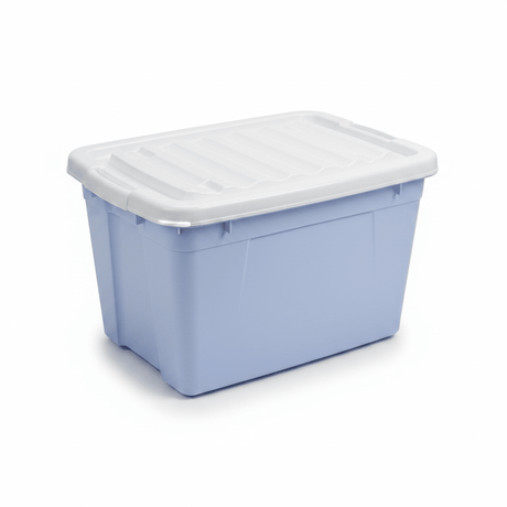 Esqube Plastic Storage Box with Lid & Handle – 25 Litre - Grey / Light Blue / Pink / Sage Green - Al Kabayel Discount CentreEsqube Plastic Storage Box with Lid & Handle – 25 Litre - Grey / Light Blue / Pink / Sage GreenOrganizers & AccessoriesESQUBEAl Kabayel Discount Centre