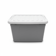 Esqube Plastic Storage Box with Lid & Handle – 25 Litre - Grey / Light Blue / Pink / Sage Green - Al Kabayel Discount CentreEsqube Plastic Storage Box with Lid & Handle – 25 Litre - Grey / Light Blue / Pink / Sage GreenOrganizers & AccessoriesESQUBEAl Kabayel Discount Centre