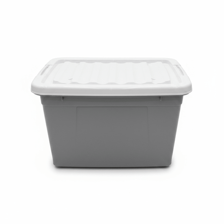 Esqube Plastic Storage Box with Lid & Handle – 25 Litre - Grey / Light Blue / Pink / Sage Green - Al Kabayel Discount CentreEsqube Plastic Storage Box with Lid & Handle – 25 Litre - Grey / Light Blue / Pink / Sage GreenOrganizers & AccessoriesESQUBEAl Kabayel Discount Centre