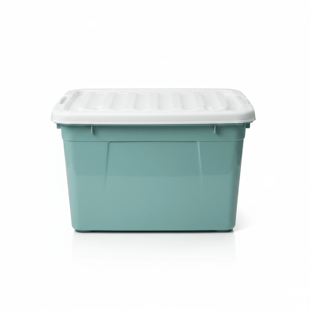 Esqube Plastic Storage Box with Lid & Handle – 25 Litre - Grey / Light Blue / Pink / Sage Green - Al Kabayel Discount CentreEsqube Plastic Storage Box with Lid & Handle – 25 Litre - Grey / Light Blue / Pink / Sage GreenOrganizers & AccessoriesESQUBEAl Kabayel Discount Centre