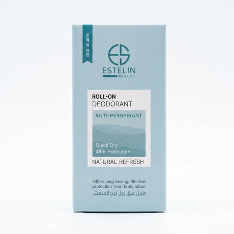 Estelin Natural Refresh Roll-On Deodorant – Anti-Perspirant for Women - Al Kabayel Discount CentreEstelin Natural Refresh Roll-On Deodorant – Anti-Perspirant for WomenDeodorants & AntiperspirantsESTELINAl Kabayel Discount Centre