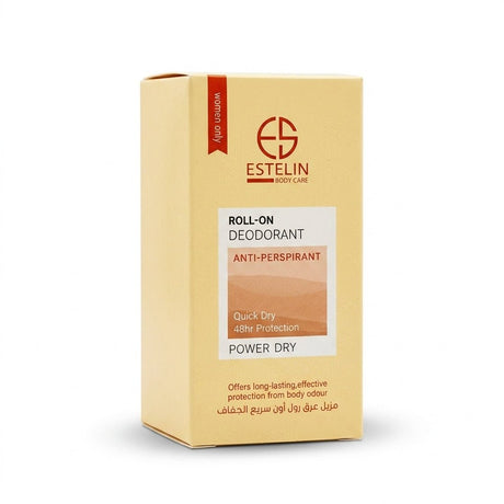 Estelin Power Dry Anti-Perspirant Roll-On Deodorant – Women Only - Al Kabayel Discount CentreEstelin Power Dry Anti-Perspirant Roll-On Deodorant – Women OnlyDeodorants & AntiperspirantsESTELINAl Kabayel Discount Centre