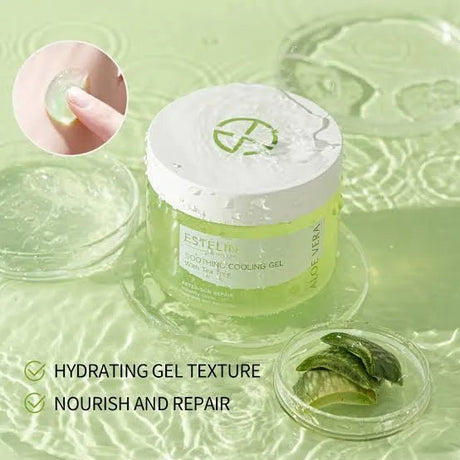 Estelin Soothing Cooling Gel with Tea Tree & Aloe Vera – 300g - Al Kabayel Discount CentreEstelin Soothing Cooling Gel with Tea Tree & Aloe Vera – 300gSkin CareESTELINAl Kabayel Discount Centre