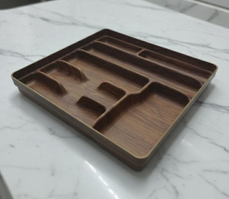 EVELIN 7 - Compartment Cutlery Tray – Drawer Organizer for Knives, Forks, Spoons & Utensils - Al Kabayel Discount CentreEVELIN 7 - Compartment Cutlery Tray – Drawer Organizer for Knives, Forks, Spoons & UtensilsOrganizers & AccessoriesEVELINAl Kabayel Discount Centre