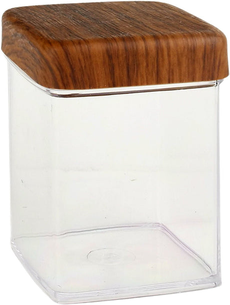 EVELIN Square Jar Plastic 400ml - 10816M - Al Kabayel Discount CentreEVELIN Square Jar Plastic 400ml - 10816MFood ContainersEVELINAl Kabayel Discount Centre