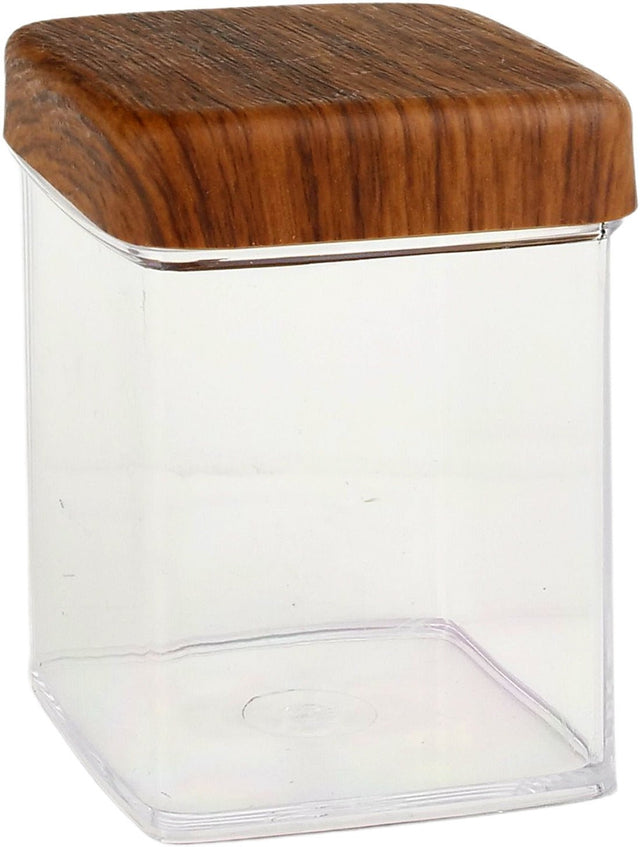 EVELIN Square Jar Plastic 400ml - 10816M - Al Kabayel Discount CentreEVELIN Square Jar Plastic 400ml - 10816MFood ContainersEVELINAl Kabayel Discount Centre