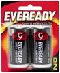 EVEREADY Type D Super Heavy Duty Battery 1.5V, Pack of 2 - Al Kabayel Discount CentreEVEREADY Type D Super Heavy Duty Battery 1.5V, Pack of 2BatteriesEVEREADYAl Kabayel Discount Centre