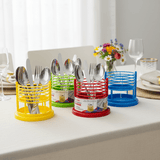 Exclusive Melody 2 - Compartment Plastic Round Cutlery Stand12cm*9cm, Assorted Color - Al Kabayel Discount CentreExclusive Melody 2 - Compartment Plastic Round Cutlery Stand12cm*9cm, Assorted ColorOrganizers & AccessoriesEXCLUSIVEAl Kabayel Discount Centre