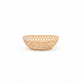 Exclusive Plastic Cane-Style Woven Design Oval Basket - 24×16 cm - Beige / Brown / White - Al Kabayel Discount CentreExclusive Plastic Cane-Style Woven Design Oval Basket - 24×16 cm - Beige / Brown / WhiteBucketsEXCLUSIVEAl Kabayel Discount Centre
