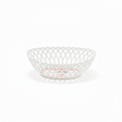 Exclusive Plastic Cane-Style Woven Design Oval Basket - 24×16 cm - Beige / Brown / White - Al Kabayel Discount CentreExclusive Plastic Cane-Style Woven Design Oval Basket - 24×16 cm - Beige / Brown / WhiteBucketsEXCLUSIVEAl Kabayel Discount Centre