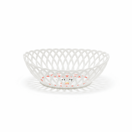 Exclusive Plastic Cane-Style Woven Design Oval Basket - 30×22 cm - Beige / Brown / White - Al Kabayel Discount CentreExclusive Plastic Cane-Style Woven Design Oval Basket - 30×22 cm - Beige / Brown / WhiteBucketsEXCLUSIVEAl Kabayel Discount Centre