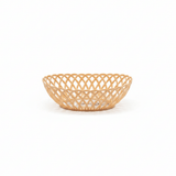 Exclusive Plastic Cane-Style Woven Design Oval Basket - 30×22 cm - Beige / Brown / White - Al Kabayel Discount CentreExclusive Plastic Cane-Style Woven Design Oval Basket - 30×22 cm - Beige / Brown / WhiteBucketsEXCLUSIVEAl Kabayel Discount Centre