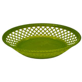 Exclusive Plastic Fruit Round Tray Kitchen Counter Polypropylene Fruit Holder Modern - 28cmX5 - Green - Al Kabayel Discount CentreExclusive Plastic Fruit Round Tray Kitchen Counter Polypropylene Fruit Holder Modern - 28cmX5 - GreenOrganizers & AccessoriesEXCLUSIVEAl Kabayel Discount Centre