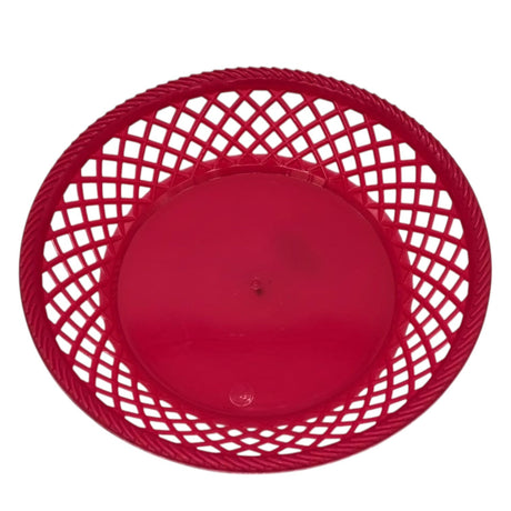 Exclusive Plastic Fruit Round Tray Kitchen Counter Polypropylene Fruit Holder Modern - 28cmX5 - MediumVioletRed - Al Kabayel Discount CentreExclusive Plastic Fruit Round Tray Kitchen Counter Polypropylene Fruit Holder Modern - 28cmX5 - MediumVioletRedOrganizers & AccessoriesEXCLUSIVEAl Kabayel Discount Centre