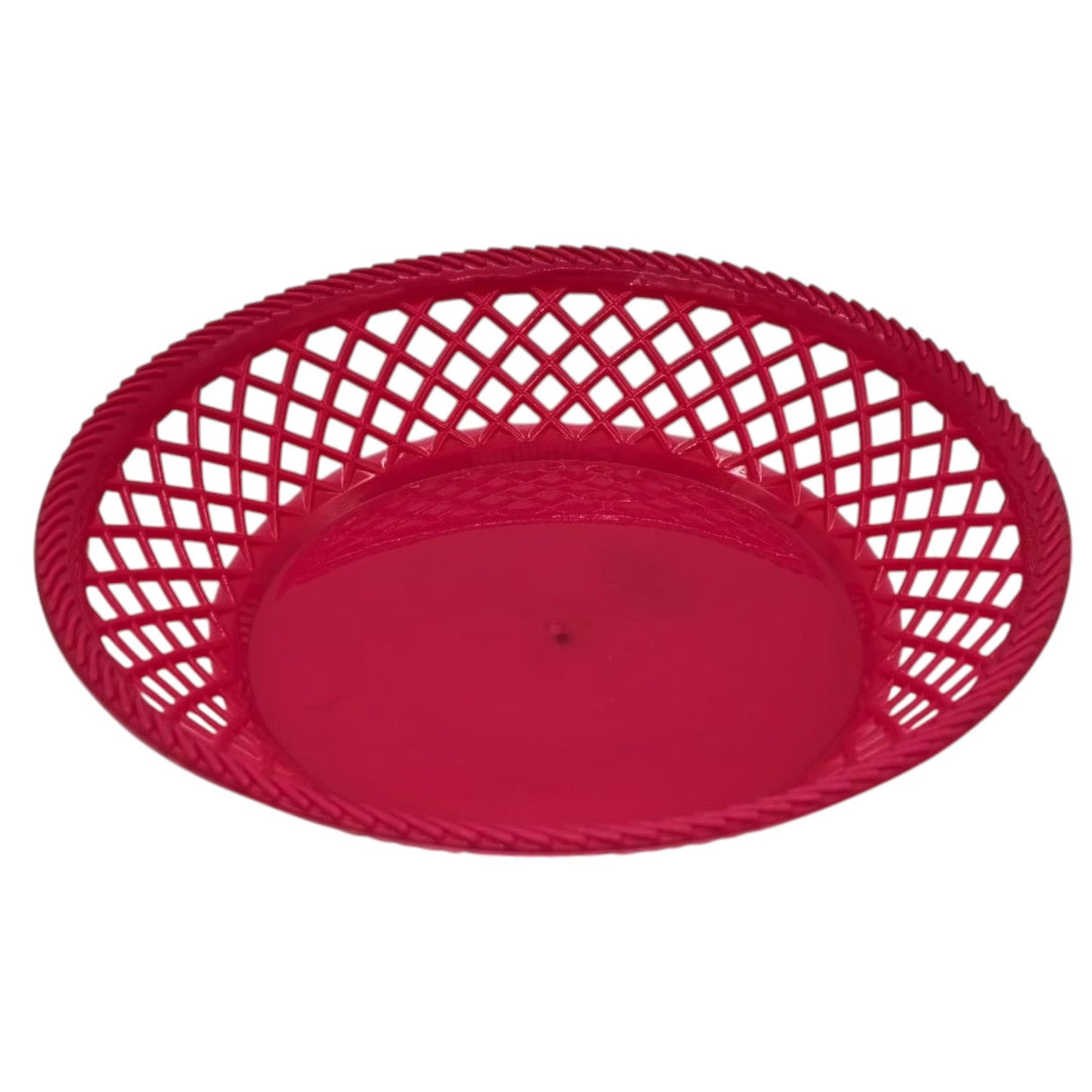 Exclusive Plastic Fruit Round Tray Kitchen Counter Polypropylene Fruit Holder Modern - 28cmX5 - MediumVioletRed - Al Kabayel Discount CentreExclusive Plastic Fruit Round Tray Kitchen Counter Polypropylene Fruit Holder Modern - 28cmX5 - MediumVioletRedOrganizers & AccessoriesEXCLUSIVEAl Kabayel Discount Centre