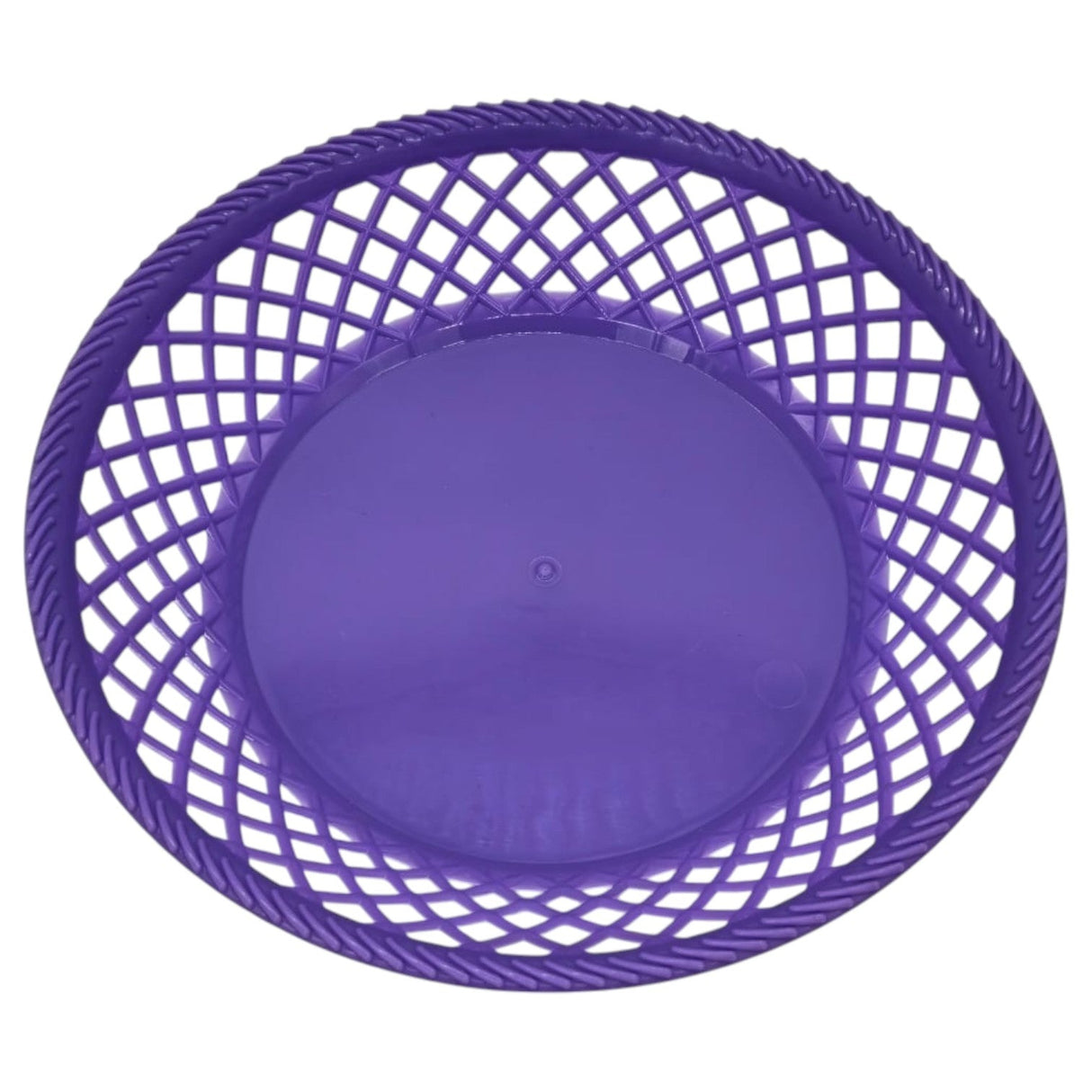 Exclusive Plastic Fruit Round Tray Kitchen Counter Polypropylene Fruit Holder Modern - 28cmX5 - Purple - Al Kabayel Discount CentreExclusive Plastic Fruit Round Tray Kitchen Counter Polypropylene Fruit Holder Modern - 28cmX5 - PurpleOrganizers & AccessoriesEXCLUSIVEAl Kabayel Discount Centre