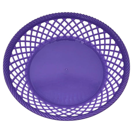 Exclusive Plastic Fruit Round Tray Kitchen Counter Polypropylene Fruit Holder Modern - 28cmX5 - Purple - Al Kabayel Discount CentreExclusive Plastic Fruit Round Tray Kitchen Counter Polypropylene Fruit Holder Modern - 28cmX5 - PurpleOrganizers & AccessoriesEXCLUSIVEAl Kabayel Discount Centre