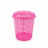 Exclusive Plastic Laundry Basket with Lid - 50 × 38 cm - Beige / Blue / Pink - Al Kabayel Discount CentreExclusive Plastic Laundry Basket with Lid - 50 × 38 cm - Beige / Blue / PinkOrganizers & AccessoriesEXCLUSIVEAl Kabayel Discount Centre