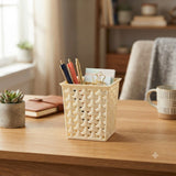 Exclusive Plastic Multipurpose Holder – 10×10 cm - Cream / Dark Brown - Al Kabayel Discount CentreExclusive Plastic Multipurpose Holder – 10×10 cm - Cream / Dark BrownOrganizers & AccessoriesEXCLUSIVEAl Kabayel Discount Centre
