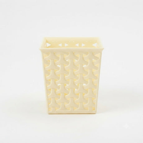 Exclusive Plastic Multipurpose Holder – 10×10 cm - Cream / Dark Brown - Al Kabayel Discount CentreExclusive Plastic Multipurpose Holder – 10×10 cm - Cream / Dark BrownOrganizers & AccessoriesEXCLUSIVEAl Kabayel Discount Centre