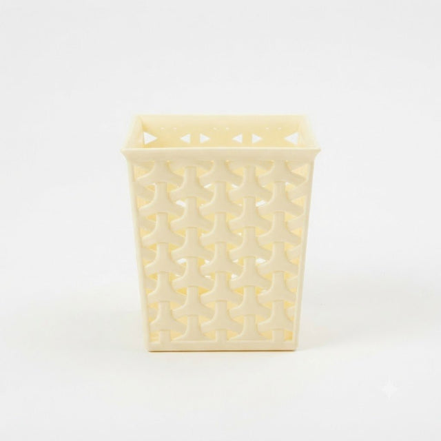 Exclusive Plastic Multipurpose Holder – 10×10 cm - Cream / Dark Brown - Al Kabayel Discount CentreExclusive Plastic Multipurpose Holder – 10×10 cm - Cream / Dark BrownOrganizers & AccessoriesEXCLUSIVEAl Kabayel Discount Centre