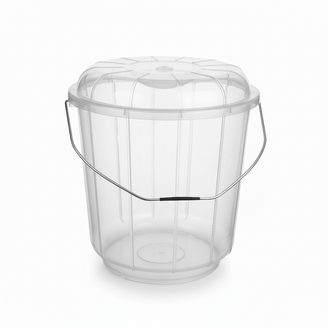 Exclusive TSP Bucket 18Liter with Lid, Plastic, Clear & Transparent - Al Kabayel Discount CentreExclusive TSP Bucket 18Liter with Lid, Plastic, Clear & TransparentOrganizers & AccessoriesEXCLUSIVEAl Kabayel Discount Centre