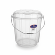 Exclusive TSP Bucket 20Liter with Lid, Plastic, Clear & Transparent - Al Kabayel Discount CentreExclusive TSP Bucket 20Liter with Lid, Plastic, Clear & TransparentOrganizers & AccessoriesEXCLUSIVEAl Kabayel Discount Centre