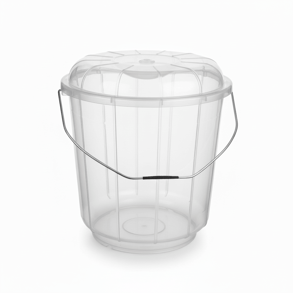Exclusive TSP Bucket 25Liter with Lid, Plastic, Clear & Transparent - Al Kabayel Discount CentreExclusive TSP Bucket 25Liter with Lid, Plastic, Clear & TransparentOrganizers & AccessoriesEXCLUSIVEAl Kabayel Discount Centre