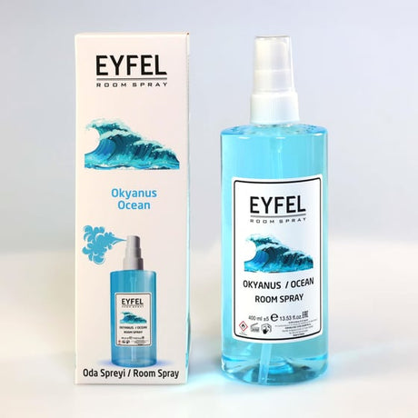 Eyfel Okyanus Ocean Room Freshner Spray 400Ml - Al Kabayel Discount CentreEyfel Okyanus Ocean Room Freshner Spray 400MlHome FragrancesEYFELAl Kabayel Discount Centre
