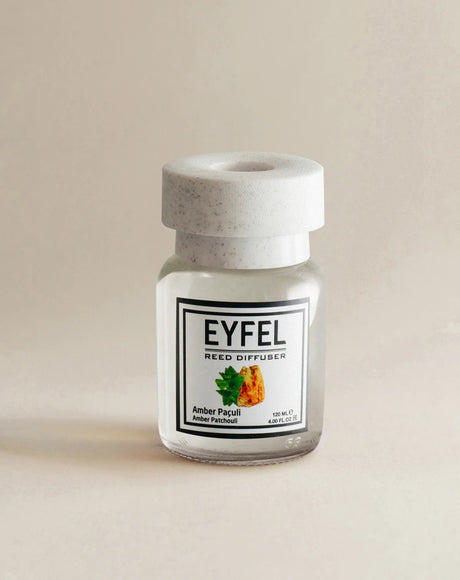 EYFEL Reed Diffuser - Amber & Patchouli 120 ml - Al Kabayel Dicount CenterEYFEL Reed Diffuser - Amber & Patchouli 120 mlHome FragranceseyfelAl Kabayel Dicount Center