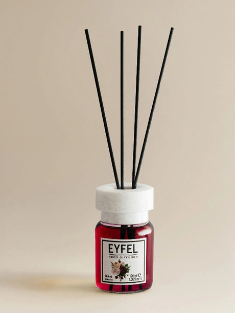 EYFEL Reed Diffuser - Bouquet 120 ml - Assorted - Al Kabayel Dicount CenterEYFEL Reed Diffuser - Bouquet 120 ml - AssortedHome FragranceseyfelAl Kabayel Dicount Center