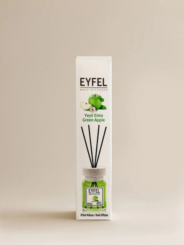 EYFEL REED DIFFUSER - GREEN APPLE 120ML - Al Kabayel Dicount CenterEYFEL REED DIFFUSER - GREEN APPLE 120MLHome FragranceseyfelAl Kabayel Dicount Center