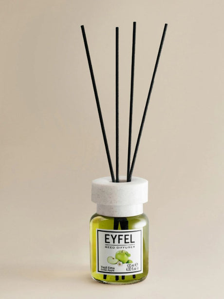 EYFEL REED DIFFUSER - GREEN APPLE 120ML - Al Kabayel Dicount CenterEYFEL REED DIFFUSER - GREEN APPLE 120MLHome FragranceseyfelAl Kabayel Dicount Center
