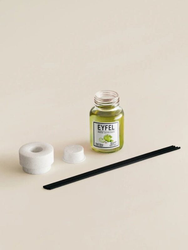 EYFEL REED DIFFUSER - GREEN APPLE 120ML - Al Kabayel Dicount CenterEYFEL REED DIFFUSER - GREEN APPLE 120MLHome FragranceseyfelAl Kabayel Dicount Center