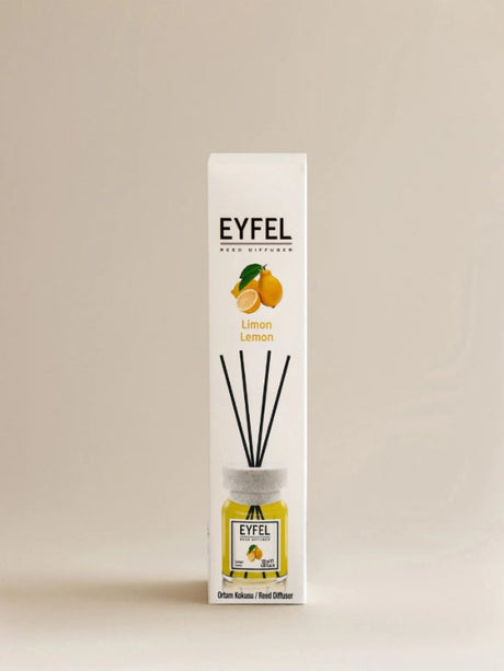 EYFEL REED DIFFUSER - LEMON 120ML - Al Kabayel Dicount CenterEYFEL REED DIFFUSER - LEMON 120MLHome FragranceseyfelAl Kabayel Dicount Center