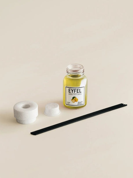 EYFEL REED DIFFUSER - LEMON 120ML - Al Kabayel Dicount CenterEYFEL REED DIFFUSER - LEMON 120MLHome FragranceseyfelAl Kabayel Dicount Center