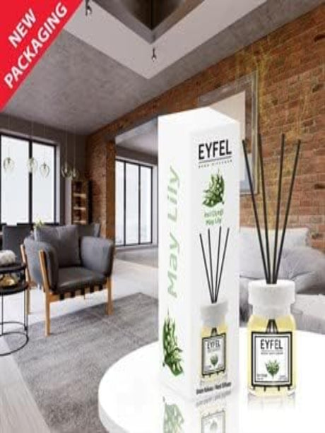 EYFEL REED DIFFUSER - MAY LILY 120ML - Al Kabayel Dicount CenterEYFEL REED DIFFUSER - MAY LILY 120MLHome FragranceseyfelAl Kabayel Dicount Center