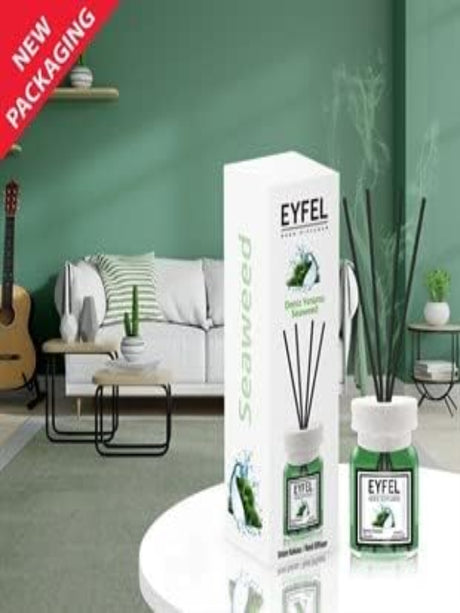EYFEL Reed Diffuser - Seaweeed 120 ml - Al Kabayel Dicount CenterEYFEL Reed Diffuser - Seaweeed 120 mlHome FragranceseyfelAl Kabayel Dicount Center