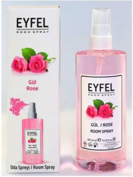 EYFEL Room Spray - Gül/Rose 400ml - Al Kabayel Discount CentreEYFEL Room Spray - Gül/Rose 400mlHome FragrancesEYFELAl Kabayel Discount Centre
