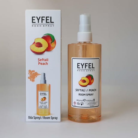 Eyfel Seftali Peach Room Freshner Spray 400Ml - Al Kabayel Discount CentreEyfel Seftali Peach Room Freshner Spray 400MlHome FragrancesEYFELAl Kabayel Discount Centre