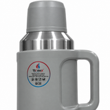 Homex Stainless Steel Vacuum Flask Grey & Silver -  3 Litres