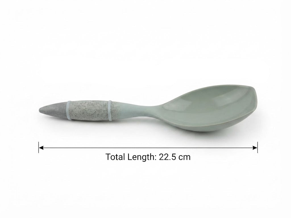 4Ever Melamine Rice Spoon – Sage Green – 24cm