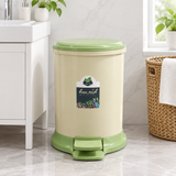 Plastic Pedal Dustbin Green - 33×25cm