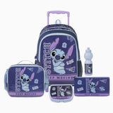 Disney Stitch 5-in-1 18" School Trolley Set