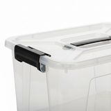 Marcola Plastic Storage Box with Lid and Handles - 43 Liter