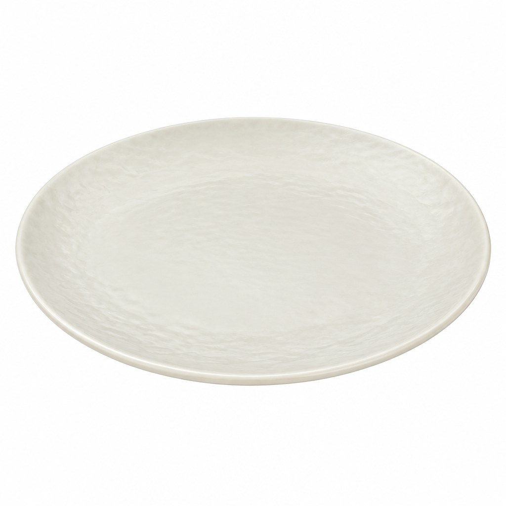 Elite Melamine Plate Cream -  11 Inch