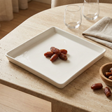 Ceramic Square Tray – 25×25cm