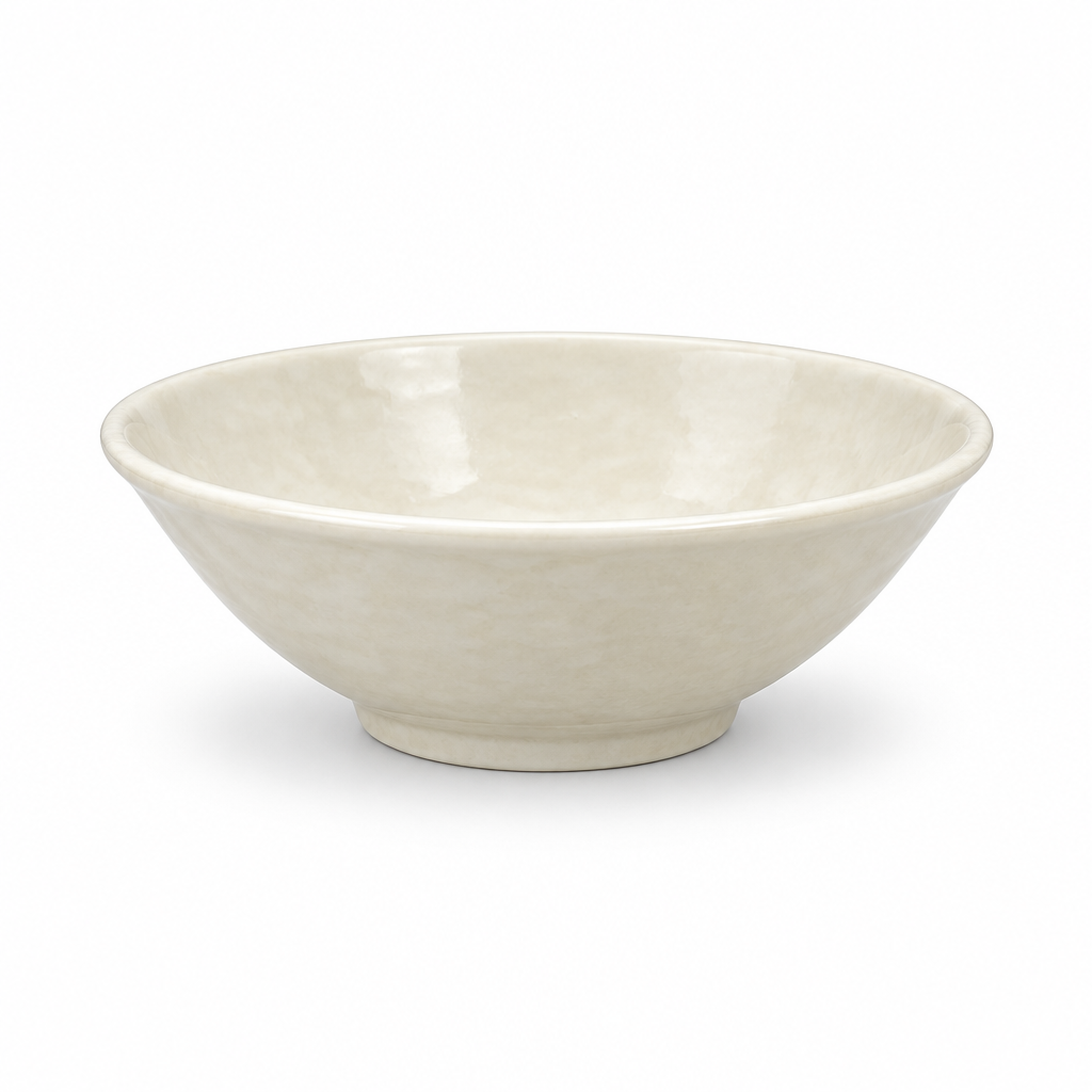 Elite Melamine Bowl Cream - 5.5 Inch