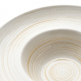 Ceramic Hat Plate Cream and Beige - 27cm